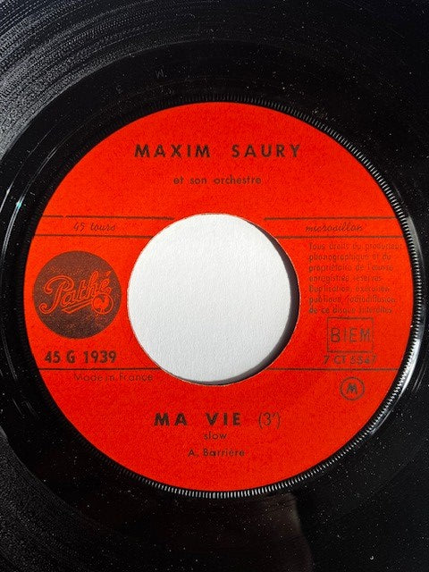 SP Maxim Saury - Ma Vie - Le Pénitencier 