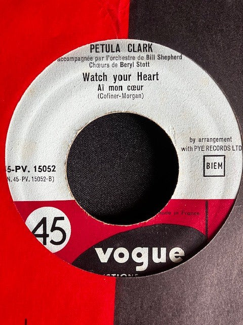 SP Petula Clark - Suddenly - Watch Your Heart 