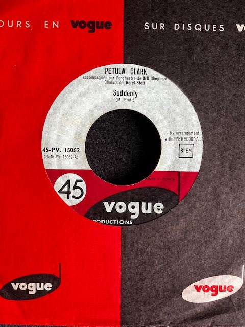 SP Petula Clark - Suddenly - Watch Your Heart 
