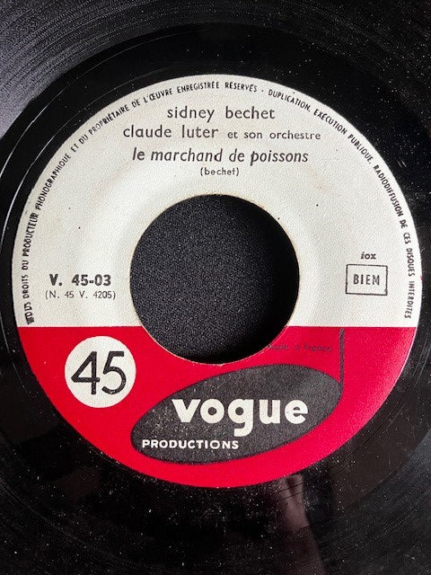 SP Sidney Bechet – Le Marchand de Poissons / Big Chief