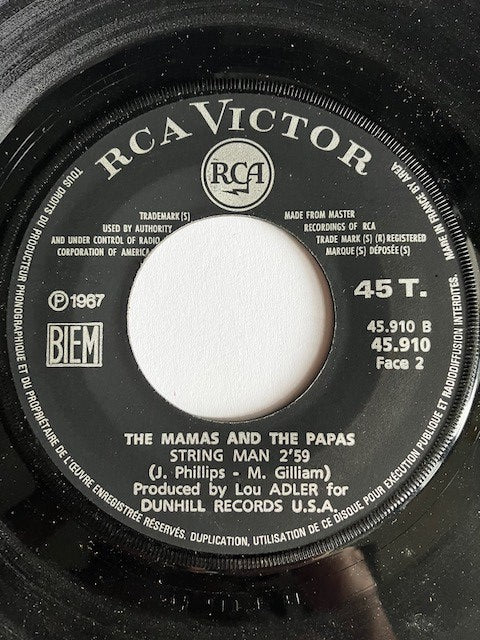 SP The Mamas & The Papas - Creeque Alley