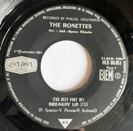 SP The Ronettes – The Best Part Of Breaking Up