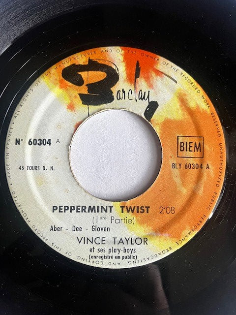 SP Vince Taylor And His Playboys - Peppermint Twist