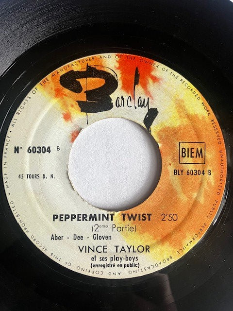 SP Vince Taylor And His Playboys - Peppermint Twist