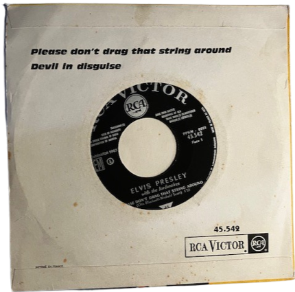 Sp Elvis Presley – Please Don't Drag That String Around / Devil In Disguise