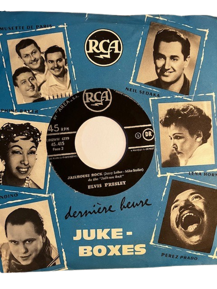 Sp Elvis Presley – Treat Me Nice / Jailhouse Rock