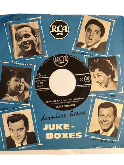 Sp Elvis Presley – Treat Me Nice / Jailhouse Rock