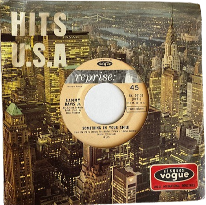 SP Sammy Davis Jr. - Something In Your Smile -Talk To The Animals 