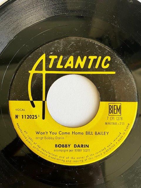 Sp Bobby Darin - Won't You Com Home Bill Bailey - I'll Be There