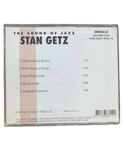 Cd The Sound Of Jazz - Stan Getz Vol 11