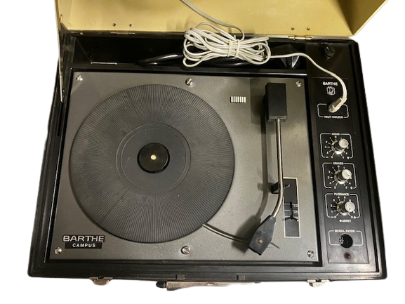 Tourne disque Jacques Barthe Campus