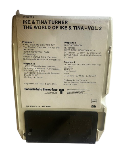 8-Track Cartridges / Cassette 8 Pistes - Ike & Tina Turner – The World Of Ike & Tina - Vol. 2 U-60044-0