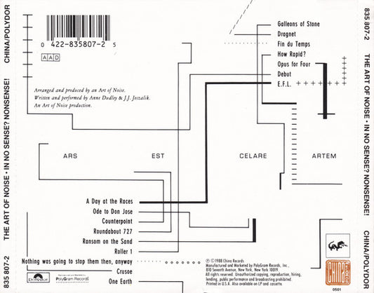 Cd The Art Of Noise – In No Sense? Nonsense!