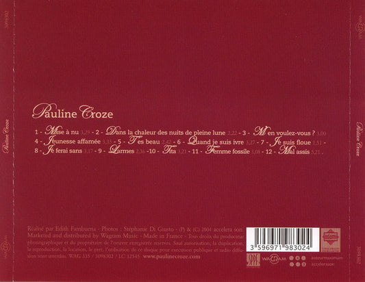 Cd Pauline Croze