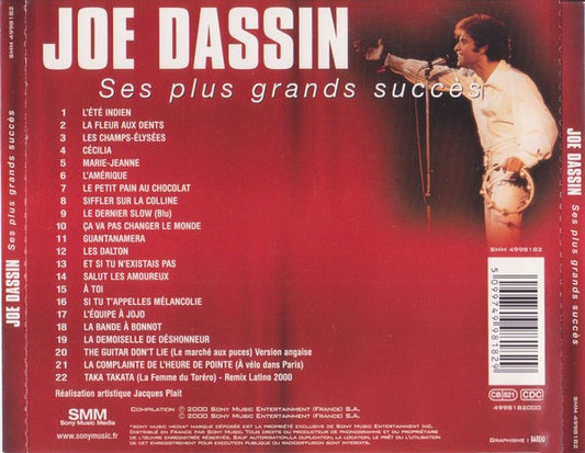 Cd Joe Dassin – Ses Plus Grands Succès