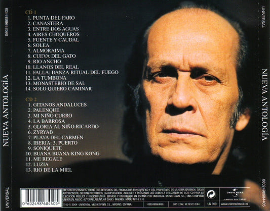 Cd Paco De Lucía – Nueva Antología