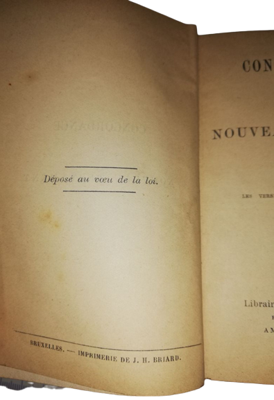 Livre, Rare 1855 Concordance nouveau testament watch tower Bible Jéhovah ?