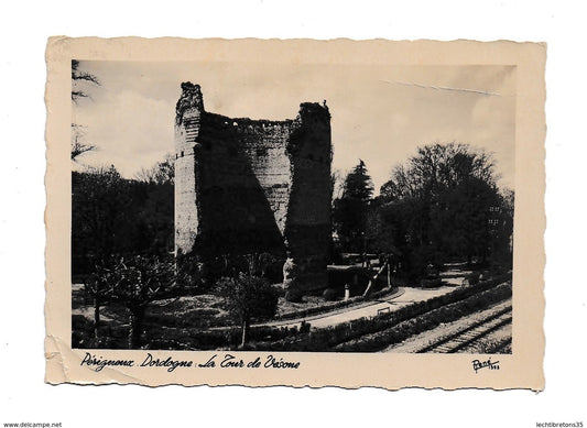 Carte postale - Périgueux Dordogne la tour de vésome vésone rené 1393