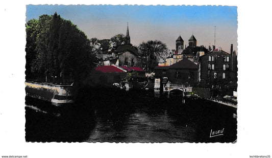 Carte postale - 23 metz les thermes 1954