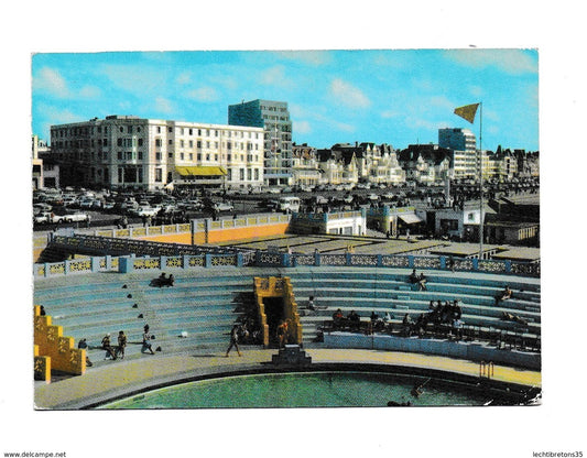 Carte postale - 20w le touquet paris plage piscine tremplin