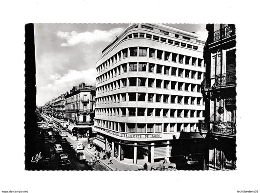 Carte postale - Toulouse la ville rose rue Alsace lorraine son lumière