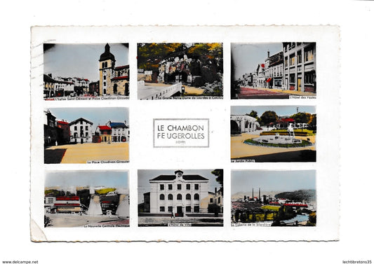 Carte postale - 21 chambon feugerolles tirages modernes