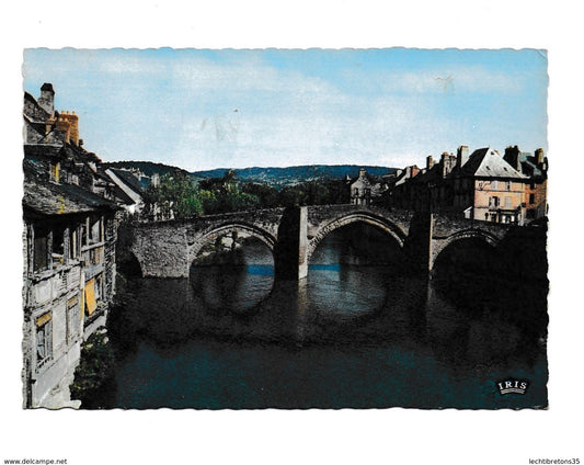 Carte postale - Averyron pittoresque rouergue espalion