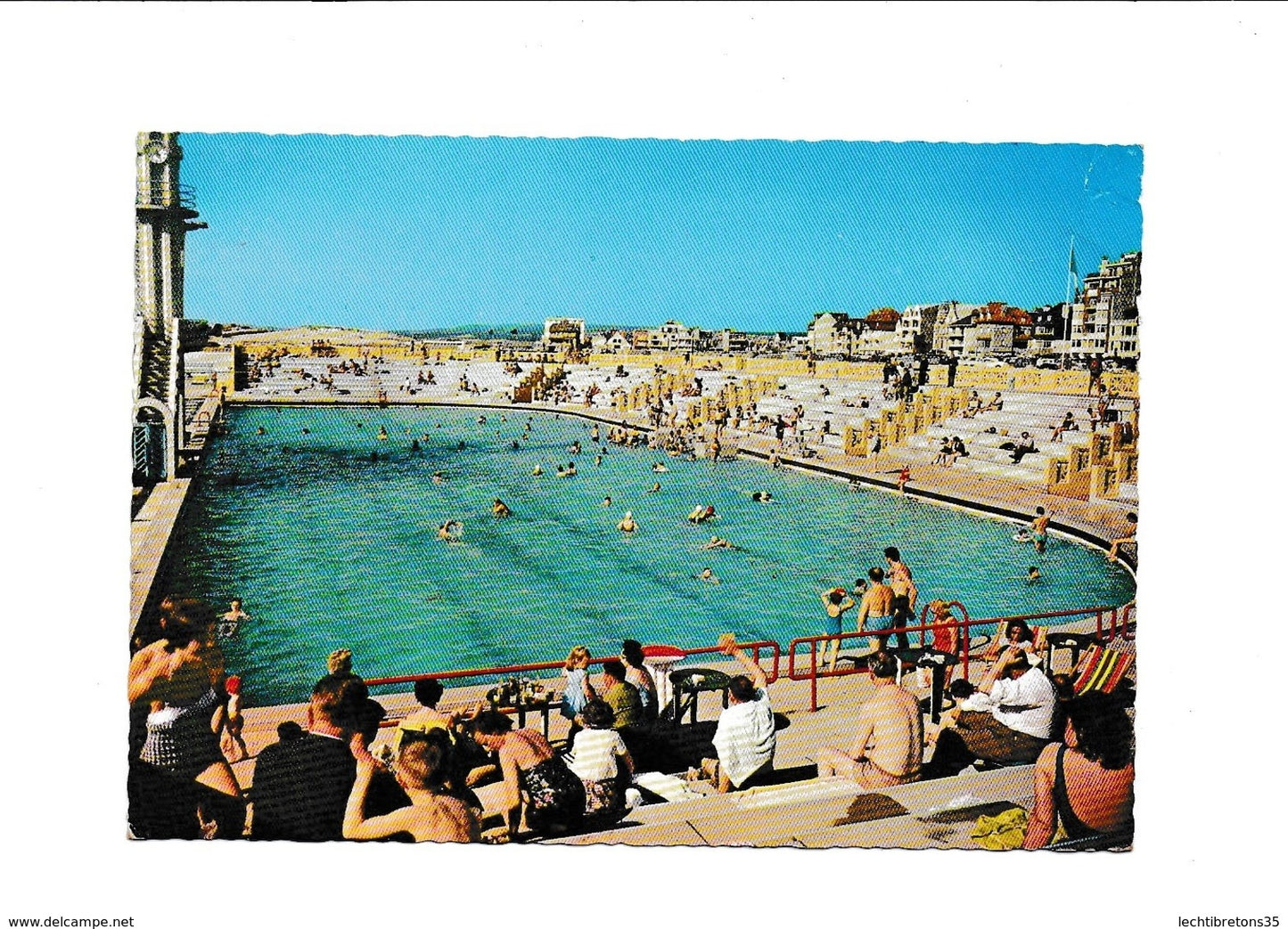 Carte postale -  Le touquet paris plage ci. 52 la piscine