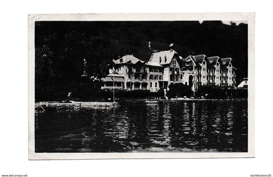 Carte postale - 1411 ANNECY HOTEL BEAU RIVAGE LAC HAUTE SAVOIE