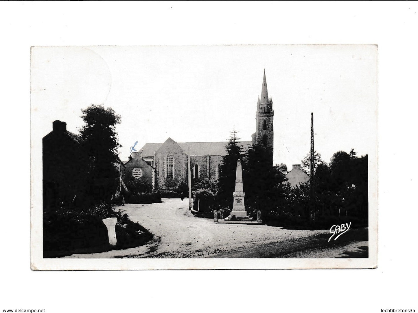 Carte postale - 3 LA CHAPELLE MORBIHAN BRETAGNE GABY