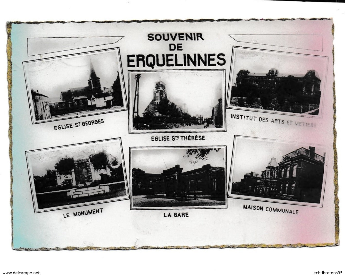 Carte postale - SOUVENIR DE ERQUELINNES