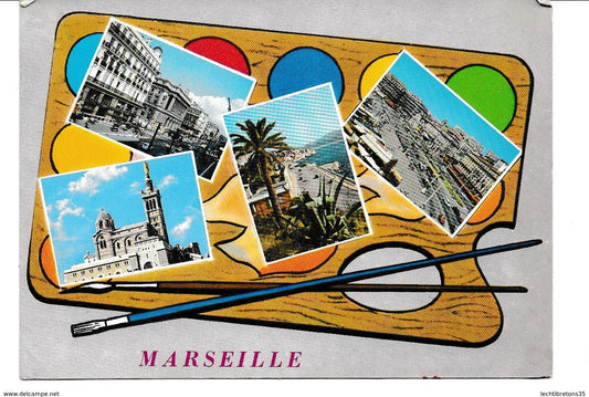 Carte postale - MARSEILLE 202 BOUCHES DU RHON