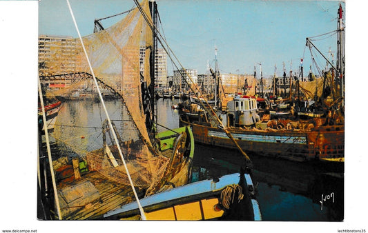 Carte postale - BOULOGNE PDC LE PORT PÊCHE BERCK PLAGE 4551