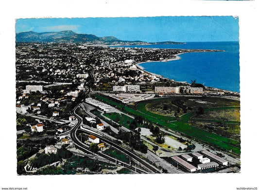 Carte postale - COTE D'AZUR CAGNES SUR MER 395-98 NICE AEROPPORT