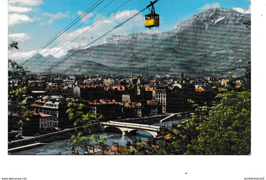 Carte postale - GRENOBLE TELEPHERIQUE