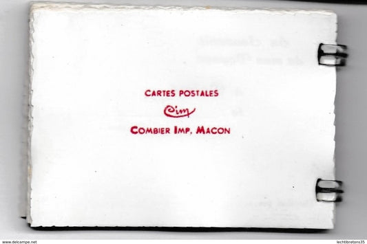 Carte postale -  CARNET 10 CPA SOUVENIR REIMS MARNE CIM COMBIER MACON