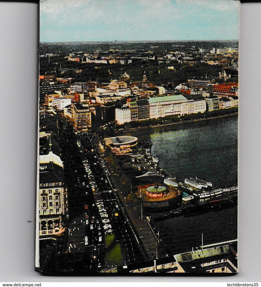 Carte postale - CARNET 11 CPA SOUVENIR HAMBURG HAMBOURG