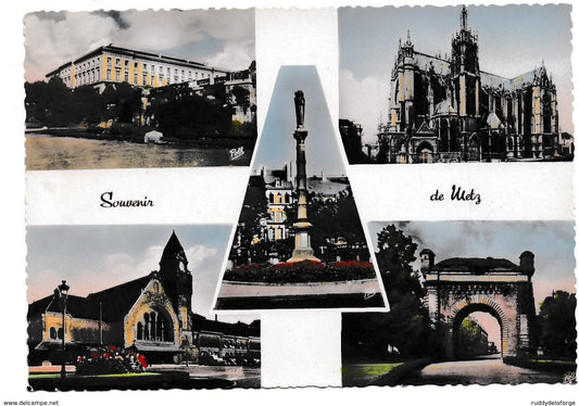 Carte postale - SOUVENIR DE METZ 55