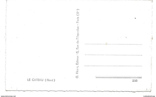 Carte postale - LE CATEAU NORD MULTI VUE 230