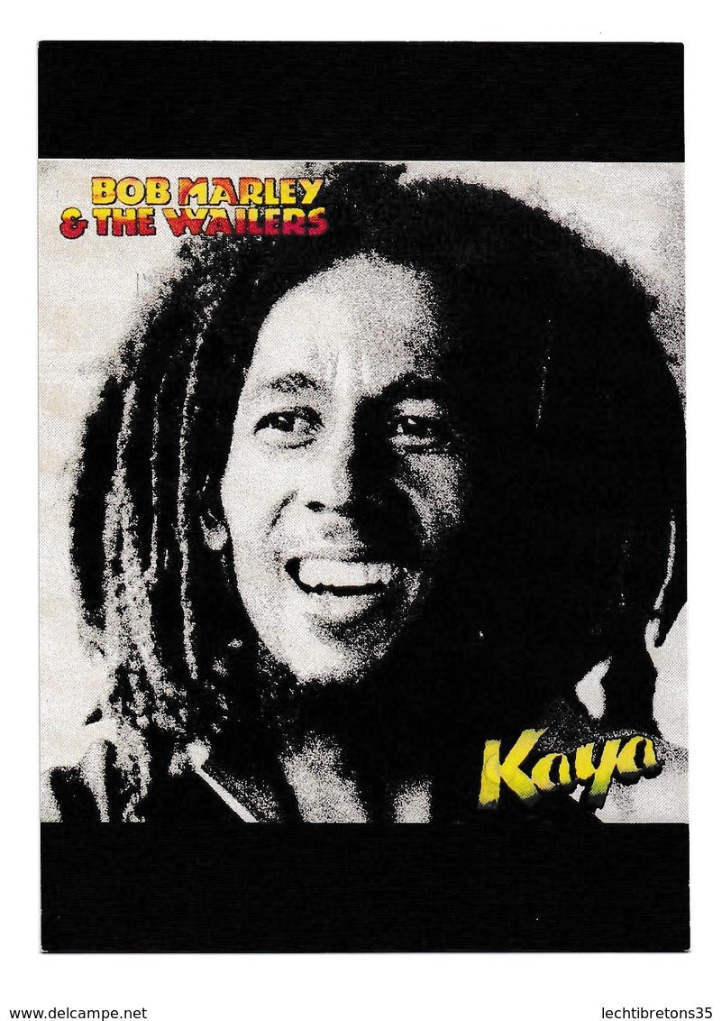 Affiche " CONCERT LP BOB MARLEY AND THE WAILLERS KAYA DI 18