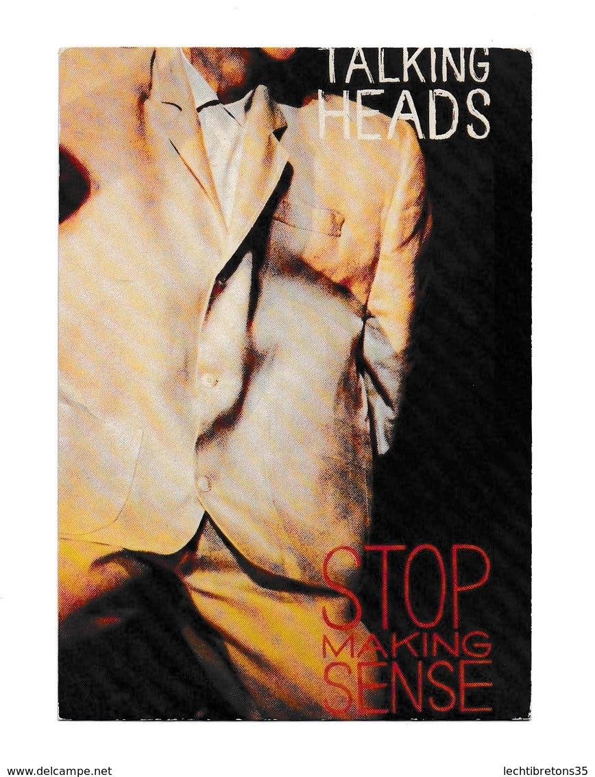 Affiche " CONCERT TALKING HEADS STOP MAKING SENSE BROADWAY STAR USA MEDIA