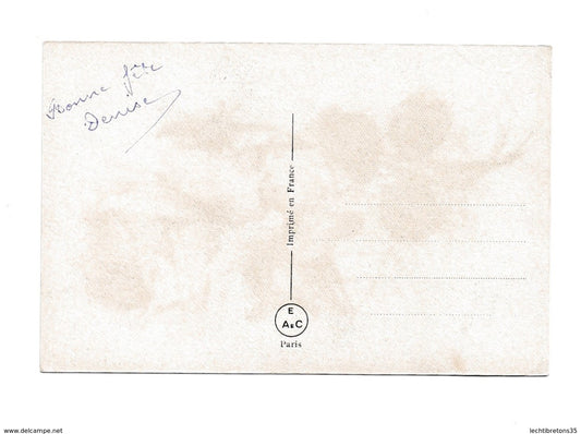 Carte postale - STE SAINTE CATHERINE ROSE FLEUR DESSIN