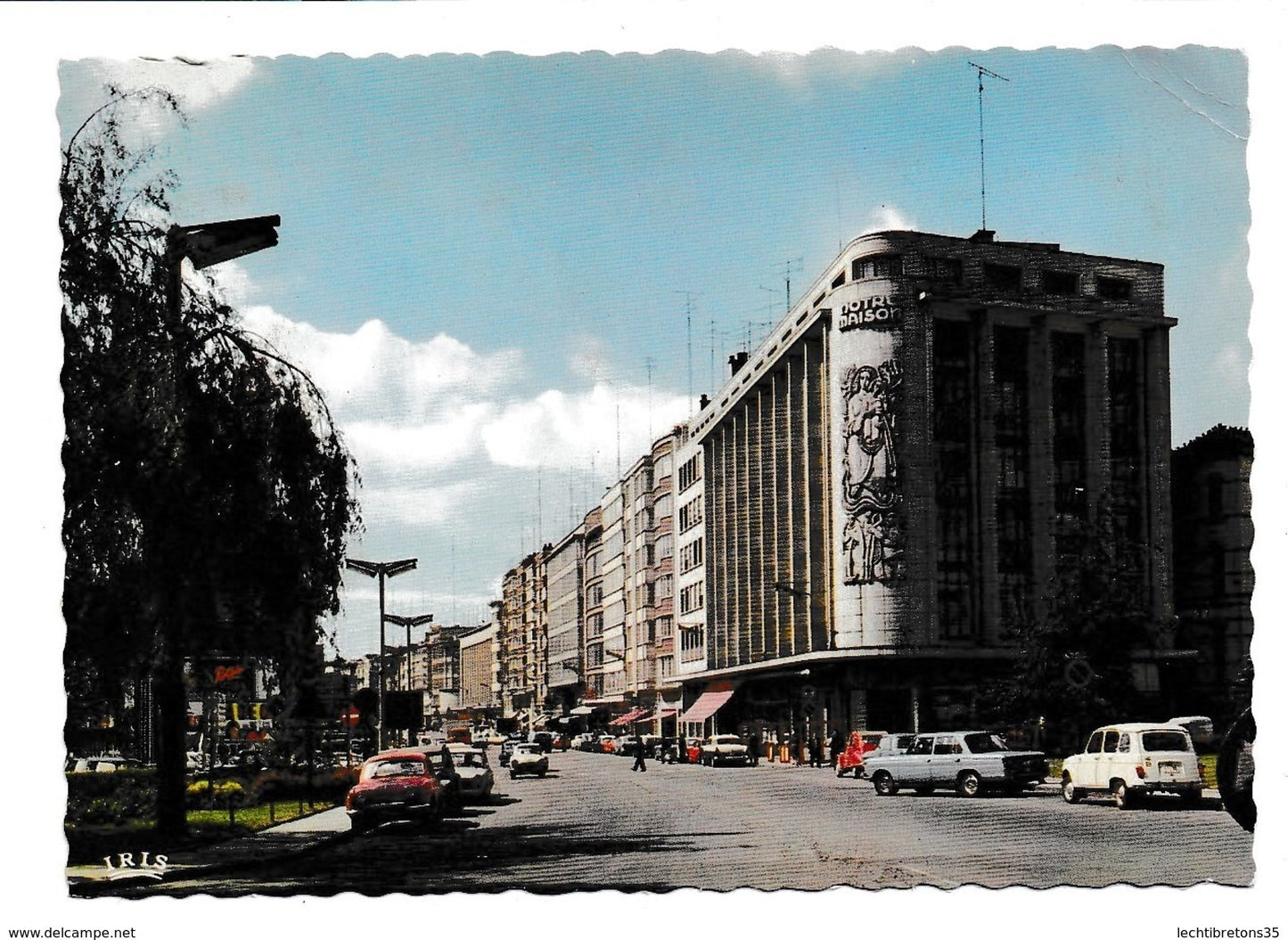 CPA photo Jéhovah notre maison CHARLEROI BOULVARD TIROU