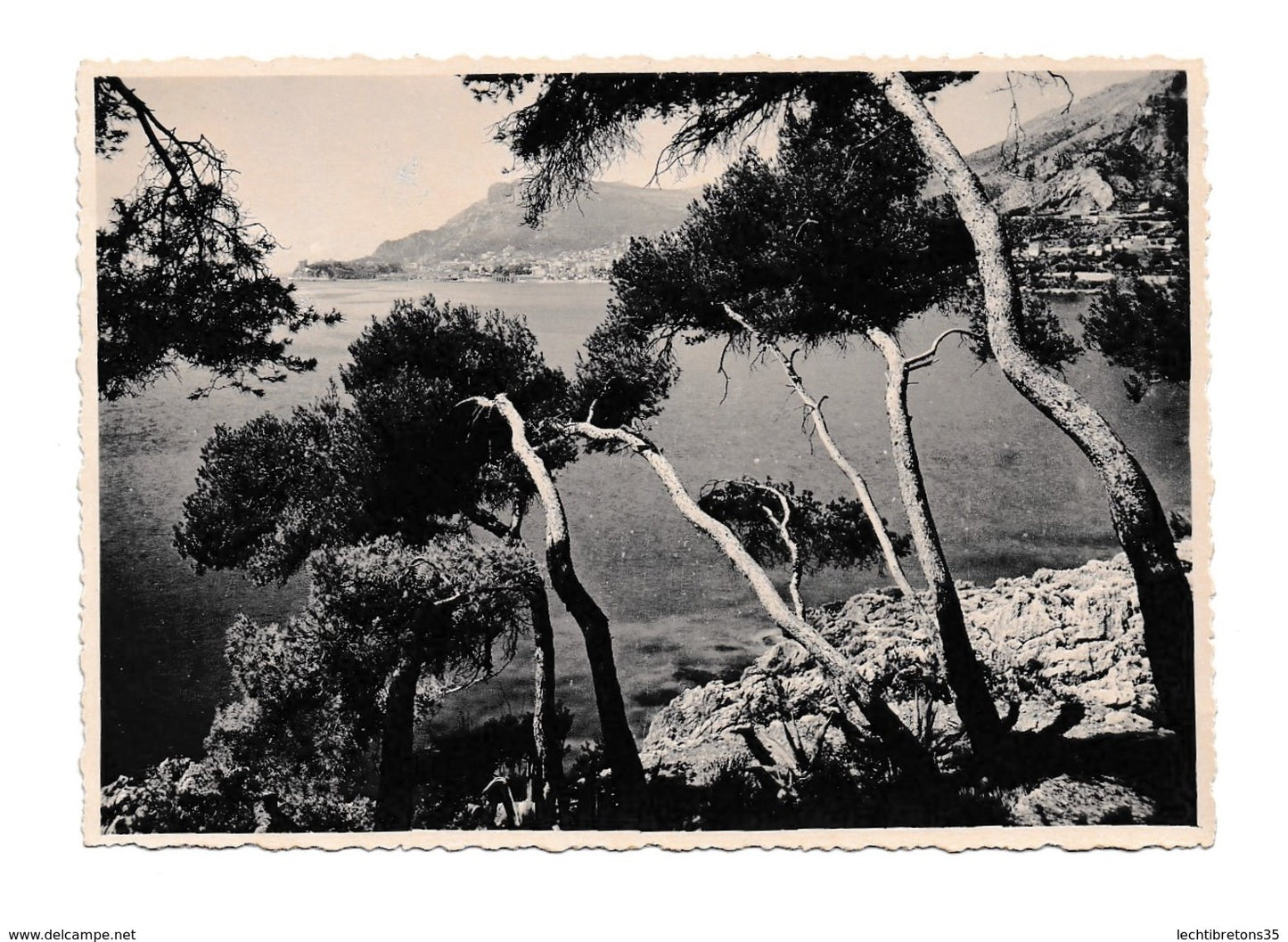 Carte postale - COTE D'AZUR CAP MARTIN ECLRCTA VUE PAYSAGE MER