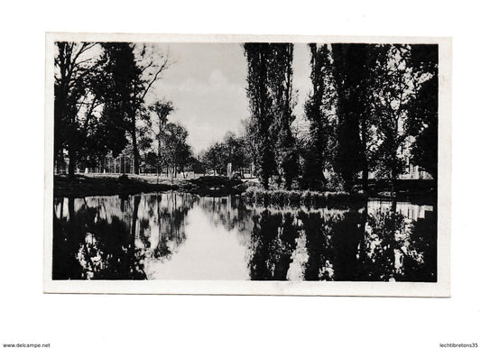 Carte postale - DENAIN 59 NORD PIÈCE D'EAU PARC AUX CYGNES 32 Réant