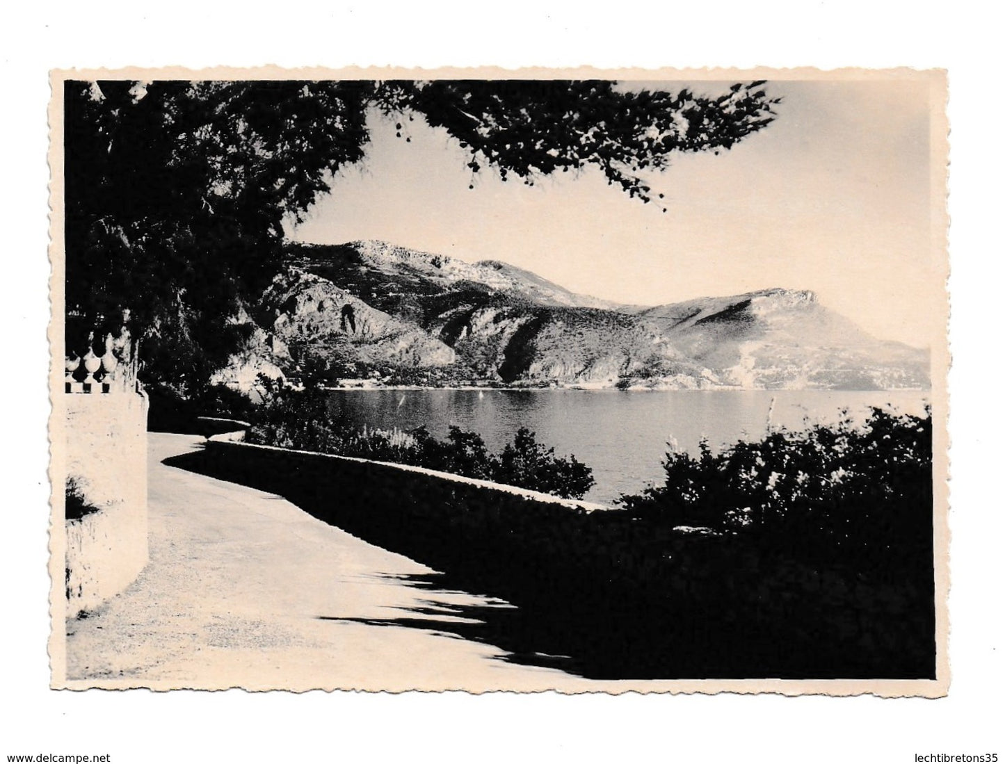 Carte postale - BEAULIEU sur mer collection ECLECTA COTE D'AZUR 1949