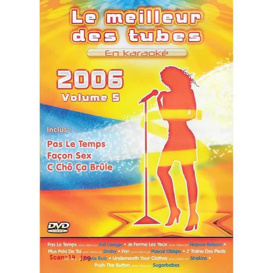 DVD Le Meilleur Des Tubes En Karaoké 2006 Volume 5 Neuf Sous Blister