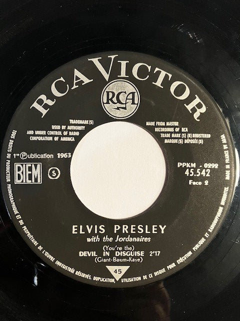 SP Elvis Presley – Please Don't Drag That String