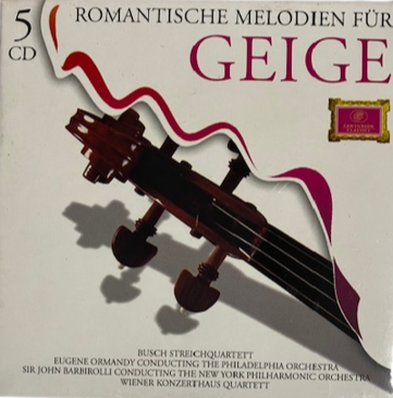 Cd Bush Streighquartett – Romantishe melodien fur GEIGE