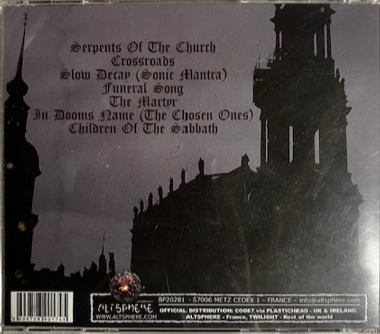 Cd Rote Mare – Serpents Of The Church